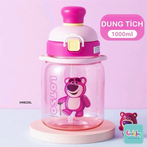 Bình Nước Dây Đeo Disney 1000ML