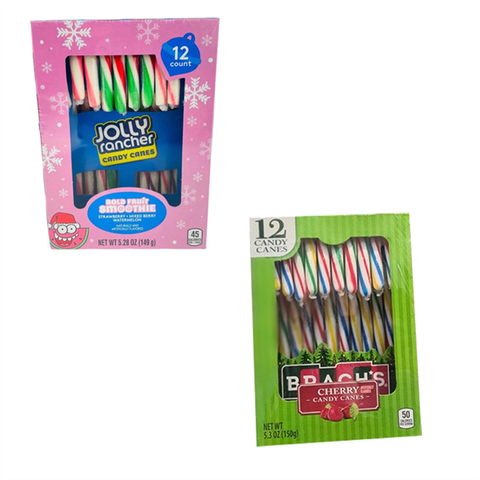 Hộp Kẹo Nến Gậy Candy Canes 12 Cây