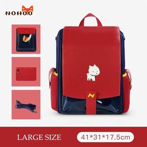 Balo Kéo Đi Học 3 trong 1 Space Dog Nhỏ (Xanh-Vàng) NHL021-8