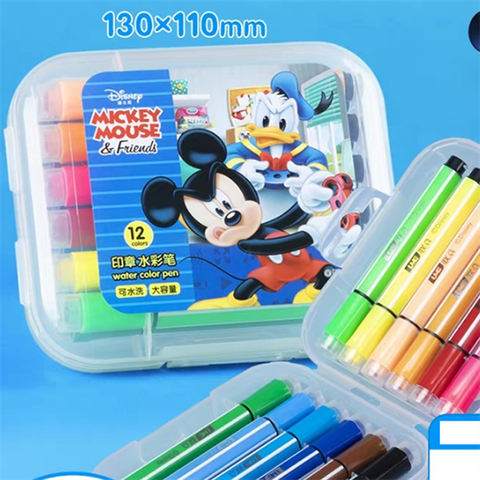 Bút Lông Màu 2 Đầu Disney - Con Dấu