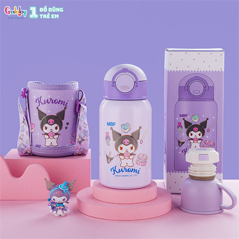 BÌNH NƯỚC SANRIO GIỮ NHIỆT THAY NẮP 500ML