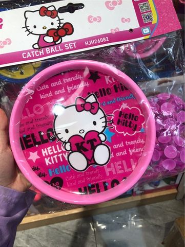 Bộ Đồ Chơi Bắt Bóng Hello Kitty
