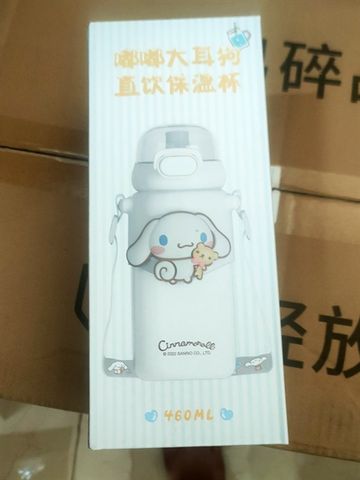 BÌNH NƯỚC GIỮ NHIỆT 3D DÂY ĐEO 460ML