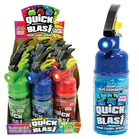Kẹo Xịt Chua Bình Cứu Hỏa Quick Blast 58G