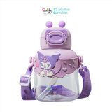 BÌNH NƯỚC SANRIO DÂY ĐEO CÓ TAI DÂY ĐEO