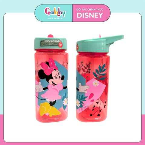 BÌNH NƯỚC DISNEY DÁNG THỂ THAO ỐNG HÚT 510ML