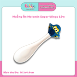 Muỗng Ăn Melamin Super Wings LỚN