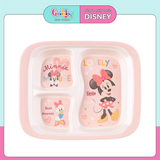 KHAY ĂN 3 NGĂN Melamin VUÔNG