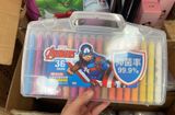 Bút Sáp Màu Disney - Kèm Cọ