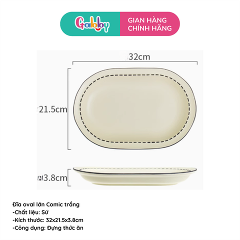 DĨA OVAL COMIC