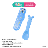 Set Muỗng Đũa Silicon Kèm Hộp
