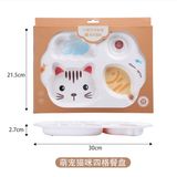 Khay Ăn Melamin SHALL 4 Ngăn