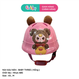 Nón Bảo Hiểm Baby Three Hồng