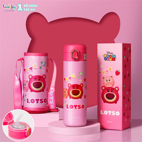 Bình Giữ Nhiệt Disney Nút Bấm 500ML