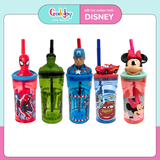 BÌNH NƯỚC DISNEY 3D ỐNG HÚT 360ML