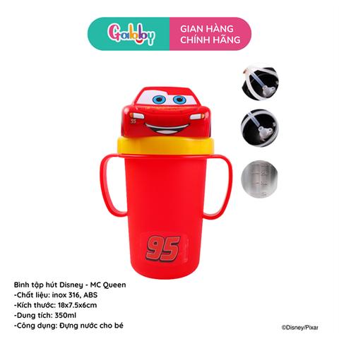 Bình Tập Uống DISNEY Inox/PP 300ML