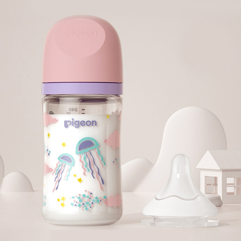 Bình PIGEON Soft Touch NĐ Trung Thủy Tinh 6+