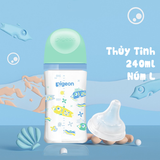 Bình PIGEON Soft Touch NĐ Trung Thủy Tinh 6+