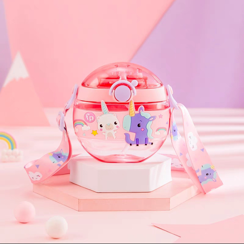 Bình Nước Disney Tròn 420ml