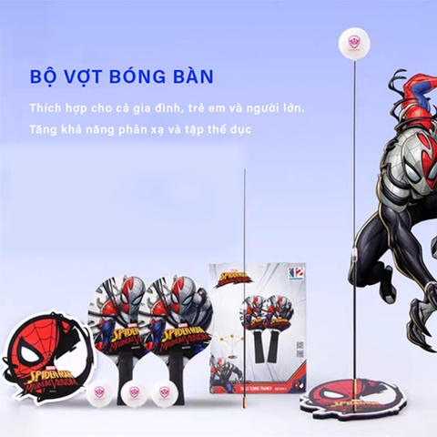 Bộ Đồ Chơi Bóng Bàn Marvel