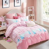 Bộ Drap Giường Gối Chăn Disney