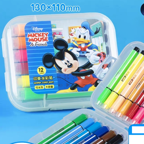 Bút Lông Màu 2 Đầu Disney - Con Dấu