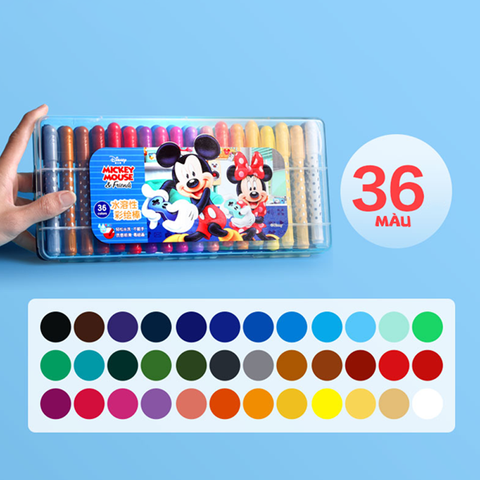Bút Sáp Màu Vặn DISNEY