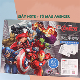 Set 16 Giấy Note + Tô Màu DISNEY