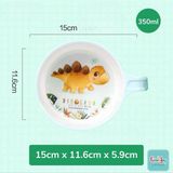 Tô Melamin Tay Cầm 2 Màu