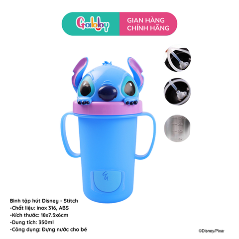 Bình Tập Uống DISNEY Inox/PP 300ML