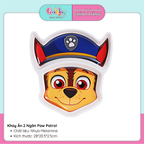Khay Ăn Melamine Paw Patrol 3 Ngăn Chữ Nhật Thẳng