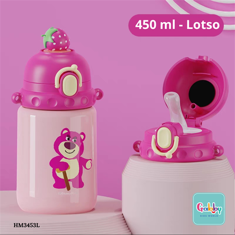BÌNH GIỮ NHIỆT NÚT BẤM 450ML