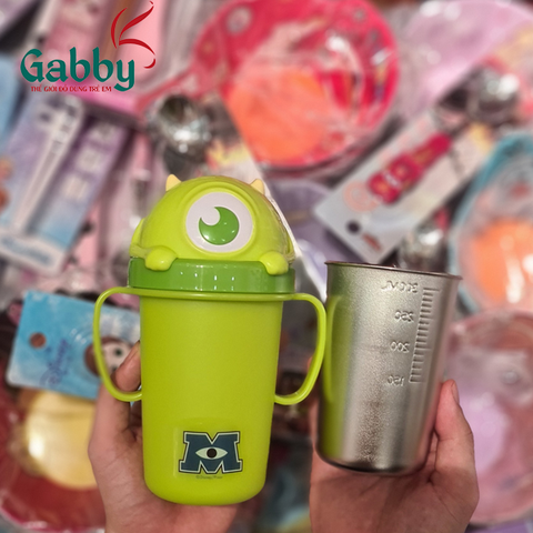 Bình Tập Uống DISNEY Inox/PP 300ML