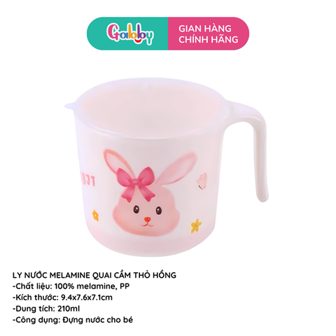 Ly Melamin tay cầm