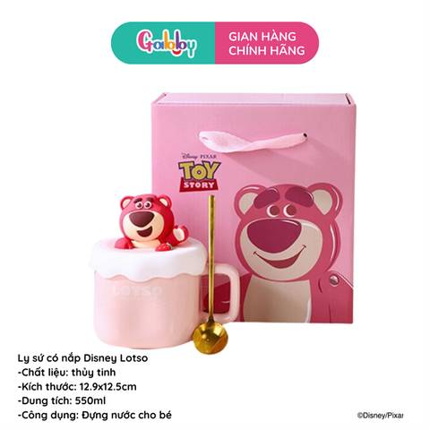 LY SỨ CÓ NẮP 3D DISNEY