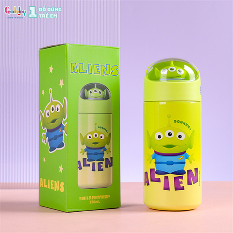 BÌNH GIỮ NHIỆT SANRIO NẮP 3D 350ml
