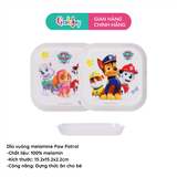 Dĩa Ăn Vuông Melamin Paw Patrol