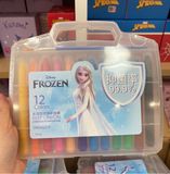 Bút Sáp Màu Disney - Kèm Cọ
