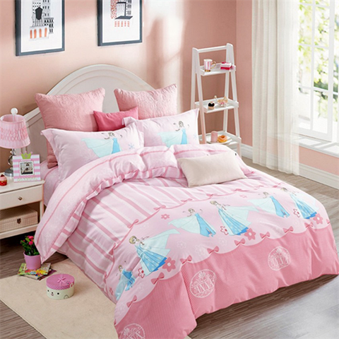 Bộ Drap Giường Gối Chăn Disney