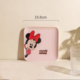 Dĩa sứ vuông Disney Donal xanh 19.8*19.8*2 cm