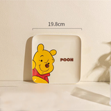 Dĩa sứ vuông Disney Donal xanh 19.8*19.8*2 cm