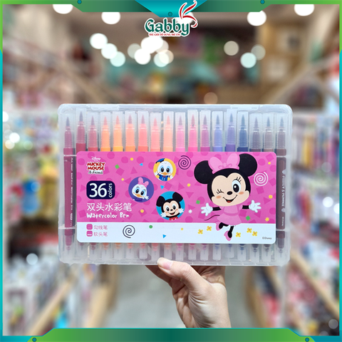 Bút Lông Màu 2 Đầu Disney - Con Dấu