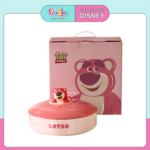 KHAY SỨ TRÒN CÓ NẮP 3D DISNEY