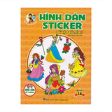 Hình Dán Sticker - Bé Tập Tô Màu