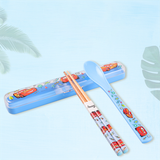 Set Đũa Muỗng Gỗ/PP DISNEY Kèm Hộp