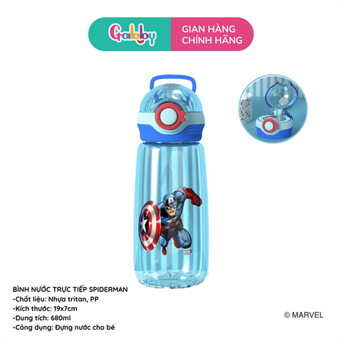 Bình Nước Uống Trực Tiếp Disney 630ML
