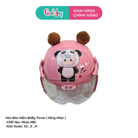 Nón Bảo Hiểm Baby Three Có Kính