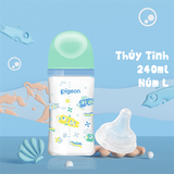 Bình PIGEON Soft Touch NĐ Trung Thủy Tinh 6+