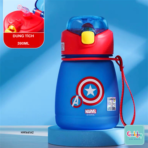 Bình Nước DISNEY KHÔNG ỐNG HÚT 390ML