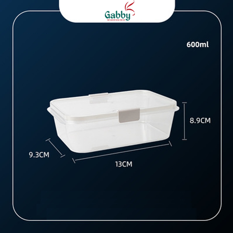 Hộp Đựng Thực Phẩm (Nắp Chữ Nhật)